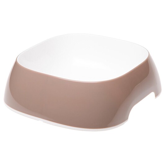 Ferplast Hundeskål Glam Taupe Str L: 1.2 L Ferplast Hundeskål Glam Taupe Str L: 1.2 L