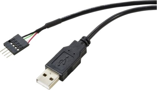 Renkforce Rf-5719750, 0,4 M, Idc (4 Pin), Usb Type A, Hankjønn, Hankjønn, Rett