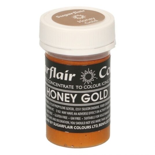Sugarflair Pastafarge Honey Gold 25g 