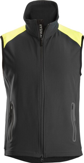 Snickers Workwear 8029 Vest svart / neongult Svart/Neongul, Klær