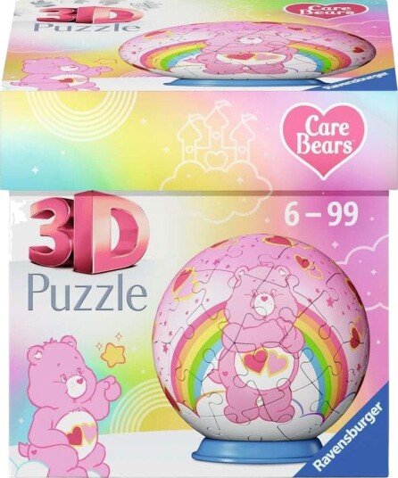 Ravensburger 3D Puslespill 54 Brikker Care Bears Love a lot Bear Ravensburger 3D Puslespill 54 Brikker Care Bears Love a lot Bear