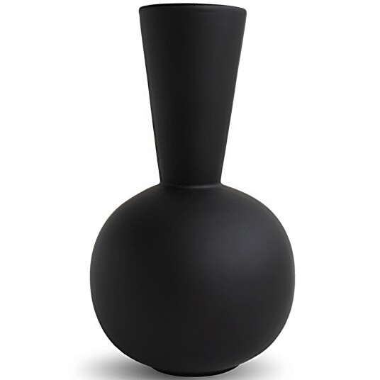 Cooee Design Trumpet vase, 30 cm, black