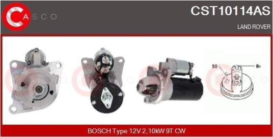 CASCO CST10114AS Starter CASCO CST10114AS Starter