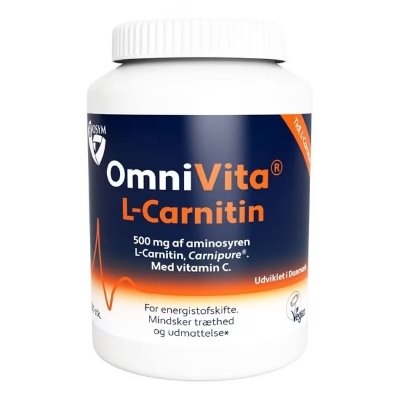 Biosym OmniVita L Carnitin 100 kapsler Biosym OmniVita L Carnitin 100 kapsler