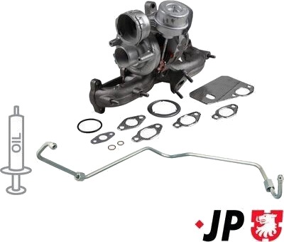 JP GROUP 1117801110 Turbolader