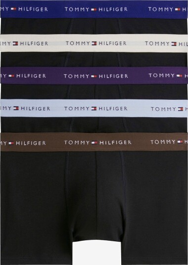 Tommy Hilfiger   Boksershorts 5 Pack Cotton Trunk   Svart