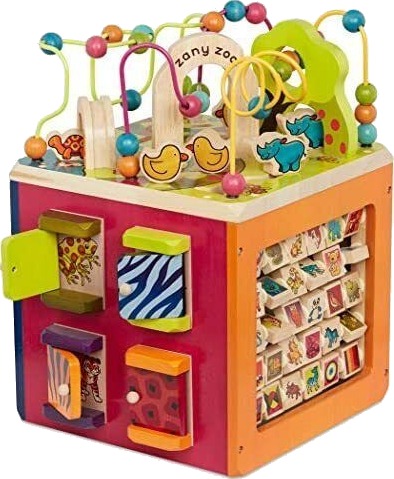 B. Toys Aktivitetskube Den fantastiske Zoo B. Toys Aktivitetskube Den fantastiske Zoo