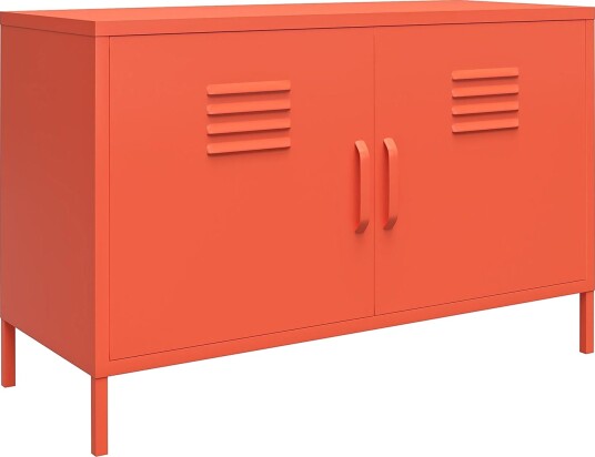 CacHe Skjenk 100x40 cm 2 Dører Oransje - Novogratz