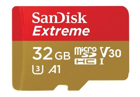 SanDisk Extreme - flash memory card - 32 GB - microSDHC UHS-I