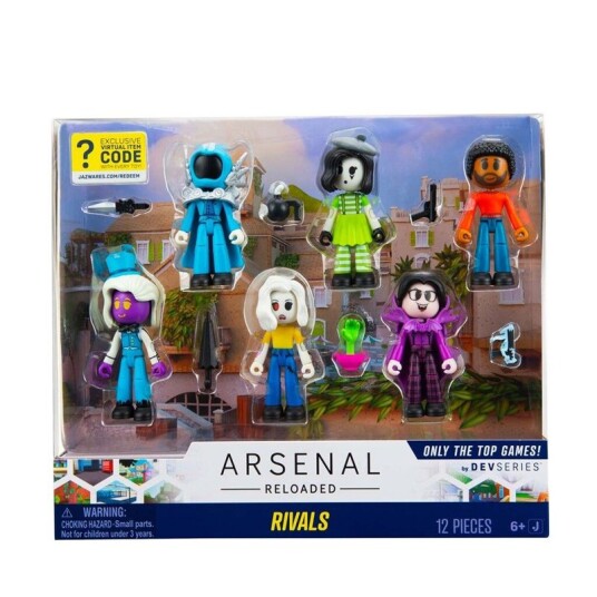 DEVSeries Figursett 6-Pakning - Arsenal Reloaded: Rivals DEVSeries Figursett 6-Pakning - Arsenal Reloaded: Rivals