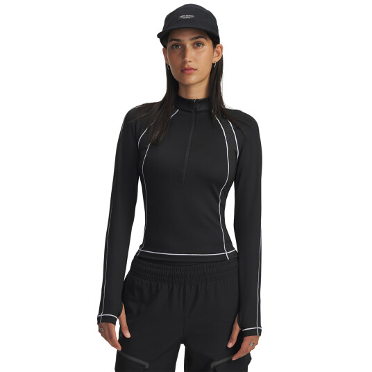 Under Armour Ua Coldgear Novelty 1/2 Zip - Black - L Under Armour Ua Coldgear Novelty 1/2 Zip - Black - L