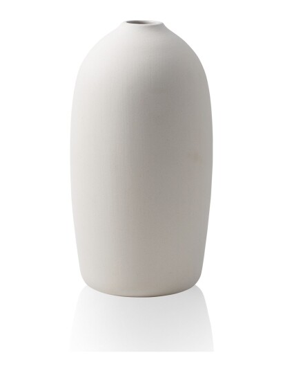 Novoform Raw Vase White H20CM