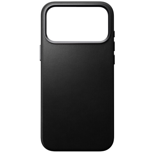 Nomad Traditional MagSafe Lærddeksel iPhone 17 Pro Max Svart