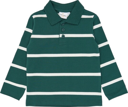 The New Tnstvix L_S Pique Polo Green 110