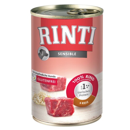 Rinti Sensible 1 X 400 G Storfekjøtt & Ris