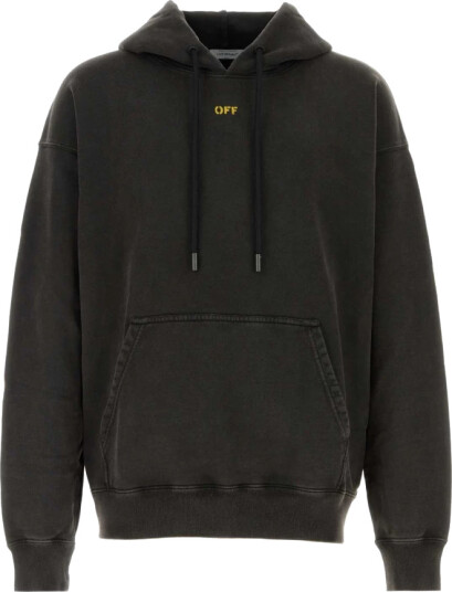 Off White Herre Gensere & Hettegensere Svart S,