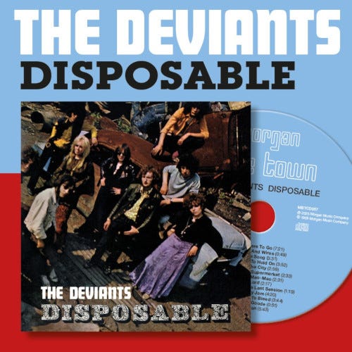 The Deviants Disposable CD The Deviants Disposable CD