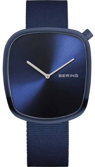Bering Herreklokke 18040 397 Pebble Blå/Tekstil Ø40 mm