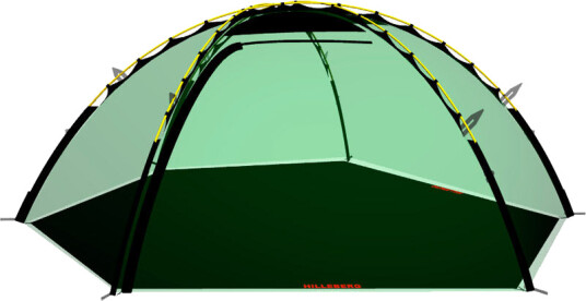 Hilleberg ALLAK 3 Footprint BLACK Hilleberg ALLAK 3 Footprint BLACK