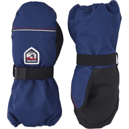 Hestra Wool Terry Mitt Junior Medium Blue 6