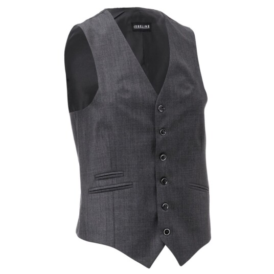 JOBELINE Vest herre Limerick; Størrelse 46; Antrasitt