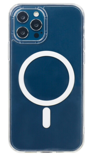 Ferrelli iPhone 12/12 Pro magnetisk deksel gjennomsiktig
