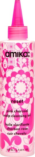 Amika Reset Pink Charcoal Scalp Cleansing Oil 200ml
