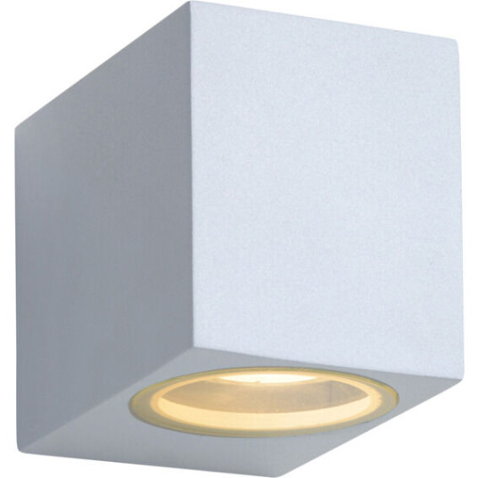 Lucide Zora 1 Utendørs Vegglampe 1xGU10 5W Hvit - 91843