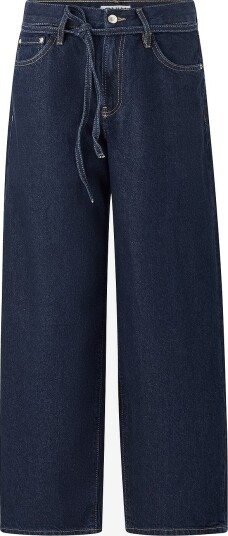 Only - Jeans onlGianna MW Straight Dnm Dot630 NO - Blå
