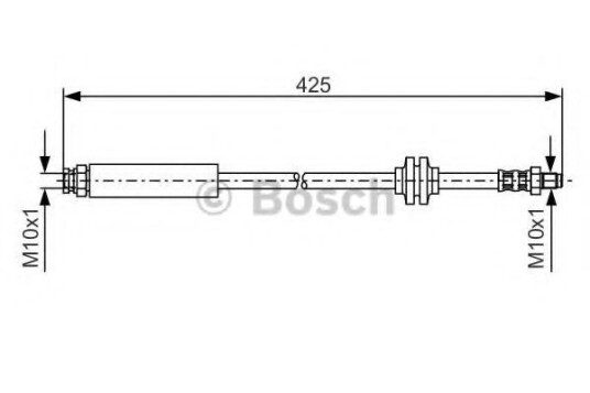 Bremseslange BOSCH 1 987 476 451 Bremseslange BOSCH 1 987 476 451
