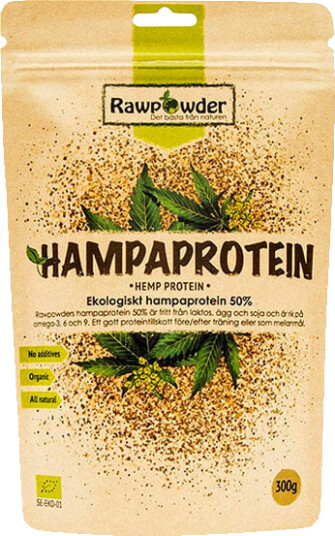 Økologisk Hamp Protein 50% 300 g