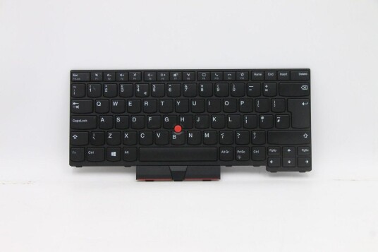Lenovo Lite-On - erstatningstastatur for bærbar PC - Storbritannia - svart