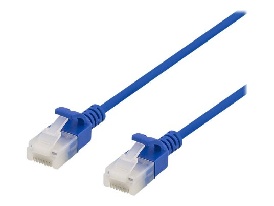 Deltaco 3m RJ-45 Koblingskabel Cat 6 U/UTP Blå Deltaco 3m RJ-45 Koblingskabel Cat 6 U/UTP Blå