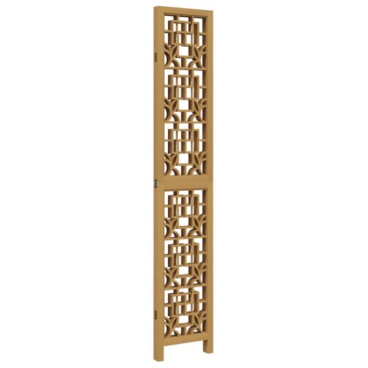  Romdeler 4 paneler brun heltre keisertre 8721012075641