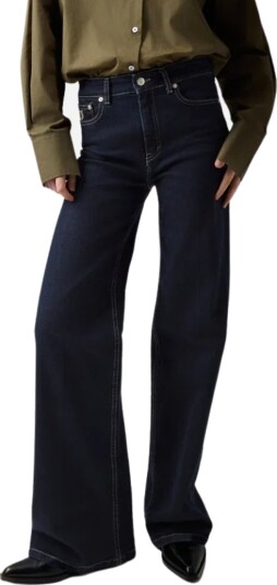 Lois Jeans Palazzo Navy 24 x 30