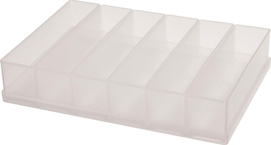 Raaco 136426 Innsats 47 x 39 x 163 mm, 6 rom, Garasjeinnredning & oppbevaring