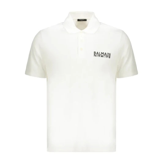 Balmain Herre Topper Hvit XL, Balmain Herre Topper Hvit XL,