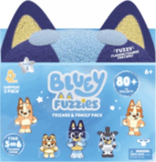 Bluey Fuzzies Friends And Family Pack