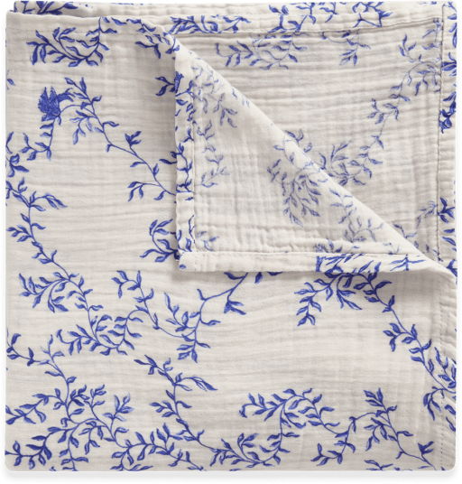 Garbo&Friends Jardim Muslin swaddle teppe 110x110 cm