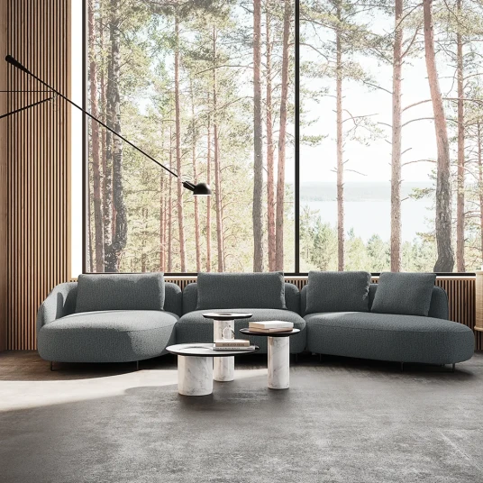 Furninova Orca Sofa med sjeselong Kat C