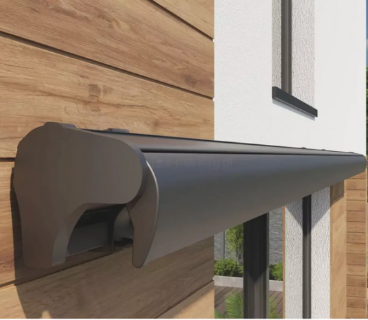 Semi Kassettmarkise Bredde 595 650 cm x 210 cm utfall