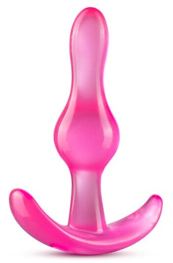 B Yours Curvy Anal Plug Pink