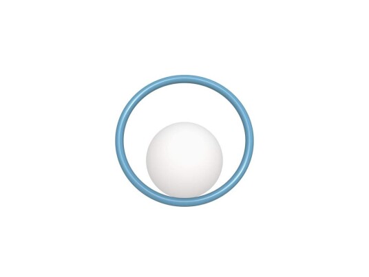Swedish Ninja - Hula Hoop Vegglampe Scandi Blue Swedish Ninja