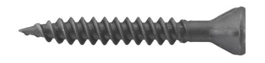 FIXX 472628 Sponskrue 3,9 mm, fosfatert, rettbåndet 30 mm, 1000-pakning