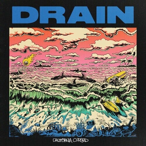 Drain  California Cursed  LP/Vinyl