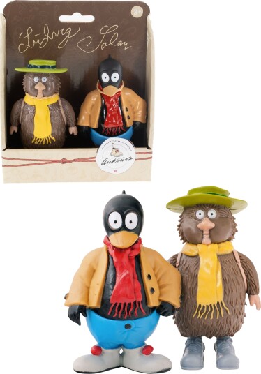 Aukrust Ludvig & Sofus Plastfigurer 10 cm