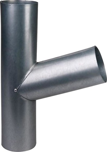 75 mm x 70° grenrør Stål Plus Plasticmo steel