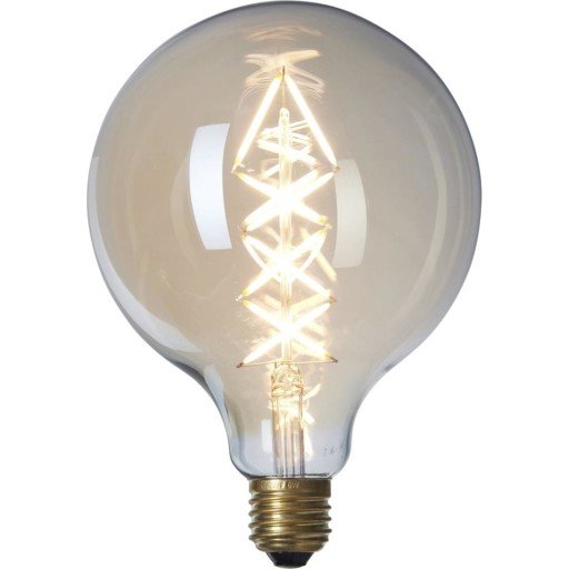 Nielsen Globe Zig Zag Ø125 mm LED 6W/922 (40W) E27, dimbar, klar