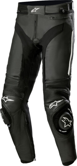 Alpinestars Missile V3 Motorsykkel skinn bukser 46 Svart Hvit