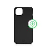 ITSKINS SPECTRUM MAGSAFE SILK cover til iPhone 14 Plus®. Sort